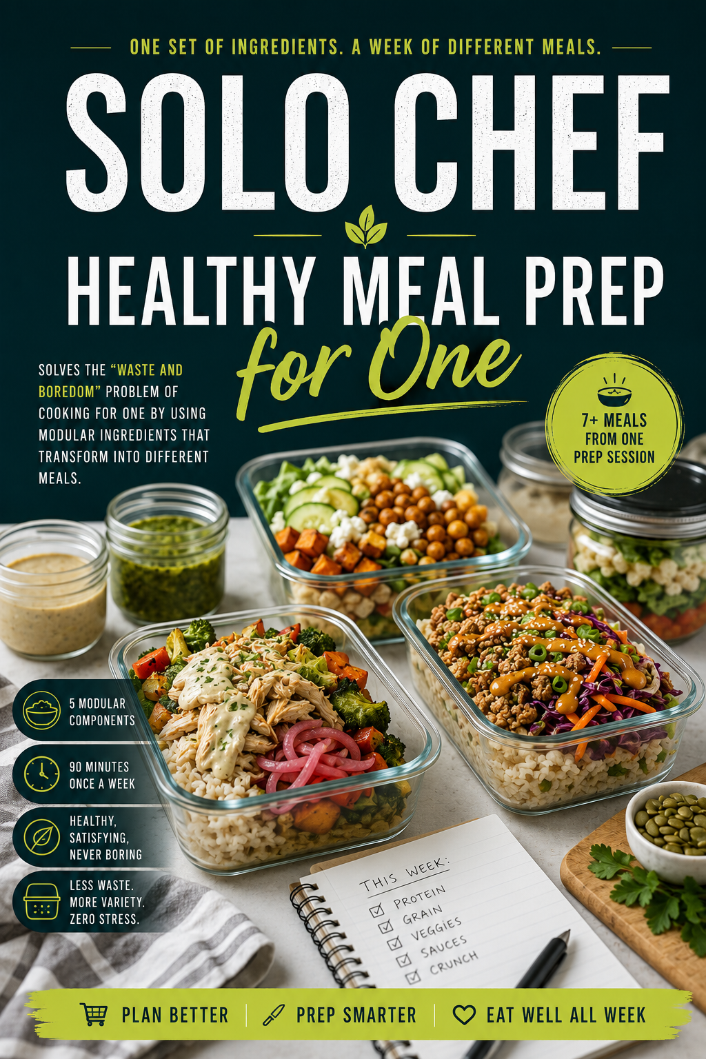 Healthy Meal Prep for One